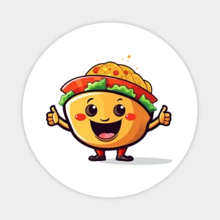 kawaii Taco T-Shirt cute potatofood Magnet